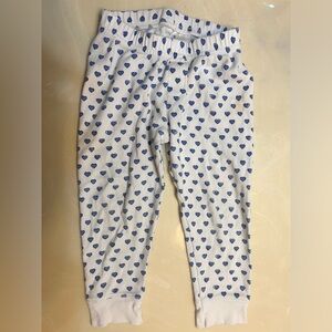 Roller Rabbit blue heart pajama bottoms